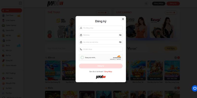 Đăng ký MAX88 nhanh chóng và nhận ngay 88k miễn phí ngay hôm nay